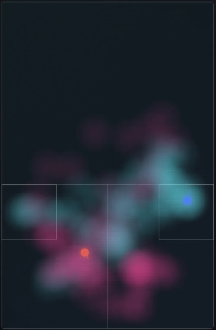 Player heatmap visualization